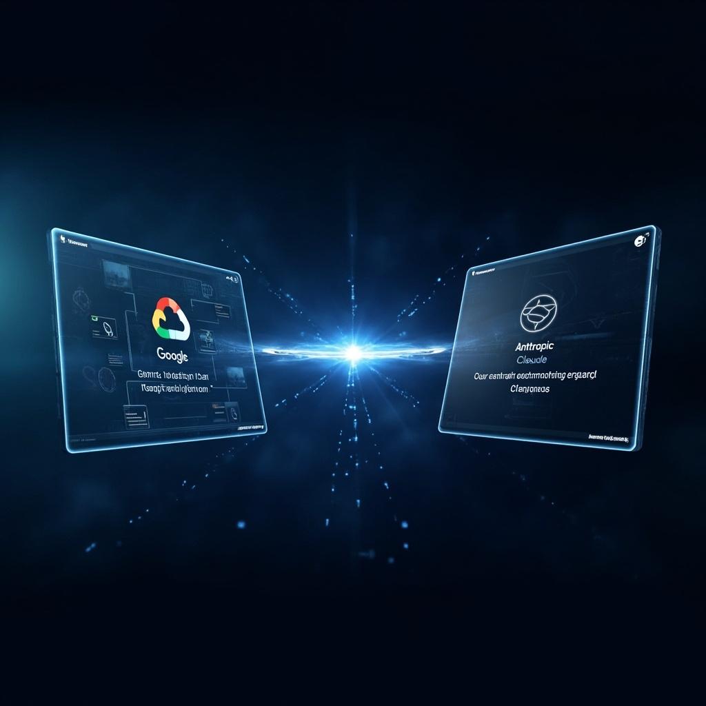 Google and Anthropic's strategic partnership announcement at Google Cloud Next